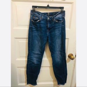 7 for All Mankind Ankle Skinny Jeans